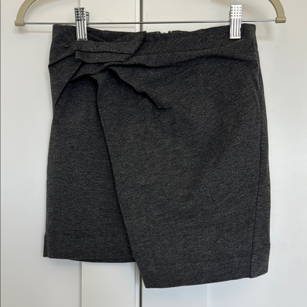 Elegant Dark Gray Women's Skirt